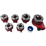 Kép 5/5 - Verke V07515 csőmenetmetsző készlet, 10 részes