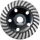 Kép 1/5 - Verke V44200 betoncsiszoló gyémánttárcsa, turbo, 125mm