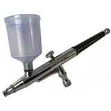 Kép 2/7 - Verke V81286 airbrush festékszóró pisztoly két tartállyal 0,3mm