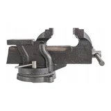 Kép 2/3 - Verke asztali satu, forgatható, 125mm