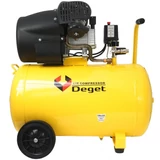 Kép 1/6 - Verke 2 hengeres olajos kompresszor, 2.2kW, 50L, 8bar