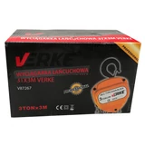 Kép 7/7 - Verke V87267 láncos emelő csörlő 3m, 3t