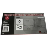 Kép 7/7 - Verke V39020 hosszított torx imbusz készlet, 40 részes