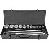 Kép 1/11 - Verke V39074 16 részes Prémum Line 3/4&quot; kézi dugókulcs készlet