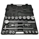 Kép 2/5 - Verke V39076 21 részes 3/4" kézi dugókulcs készlet
