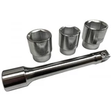 Kép 5/5 - Verke kézi dugókulcs készlet fém dobozban, 3/4&quot;, 21 részes