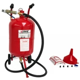 Kép 1/4 - Verke homokfúvó gép, 4 fúvókás, piros, 4.5-8bar, 38L