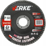 Kép 1/2 - Verke lamellás csiszolókorong, P60, 125x22.2mm