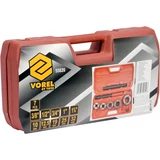 Kép 3/4 - Vorel Csőmenetvágó készlet 3/8"-5/4", 5db-os
