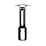 Kép 2/3 - Würth sliccelt bit, 0.6x3.5mm, 1/4"