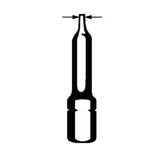 Kép 3/3 - Würth sliccelt bit, 0.8x4mm, 1/4"