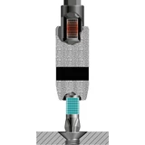Kép 2/3 - Würth Bit, Zebra, AW30, 25mm, 1/4"