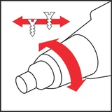 Kép 2/4 - Würth ATS 18 akkus csavarozó, M-Cube, 18V, 5Nm, 1/4", (akku és töltő nélkül)