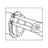 Kép 4/4 - Würth zégerfogó, A alak 3-10mm