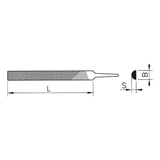 Kép 2/2 - Würth félkör műanyag reszelő, E típus 250mm
