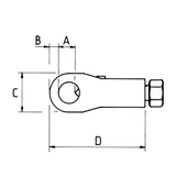 Kép 2/2 - Würth mechanikus anyavágó, 24-36mm