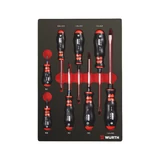 Kép 1/5 - Würth csavarhúzó készlet, PZ/SL 8 részes