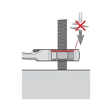 Kép 4/4 - Würth racsnis csillag-villáskulcs, tartógyűrűvel 13mm