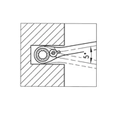 Kép 3/3 - Würth racsnis csillag-villáskulcs, 15mm