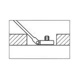 Kép 4/4 - Würth racsnis csillag-villáskulcs, csuklós 21mm