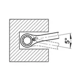 Kép 3/5 - Würth racsnis csillag-villáskulcs, tartógyűrűvel 8mm