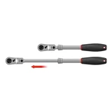 Kép 3/5 - Würth csuklós fejű, teleszkópos, racsnis kar 3/8&quot; 258-373mm