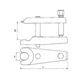 Kép 2/2 - Würth univerzális gömbcsukló kinyomó 32mm