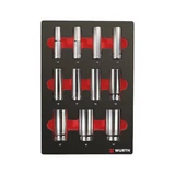 Kép 1/4 - Würth 1/2&quot; dugókulcs készlet hosszú, 4.4.1, 11 részes