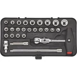 Kép 1/4 - Würth 1/4&quot; dugókulcs készlet, 27 részes