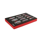 Kép 4/4 - Würth 1/2&quot; dugókulcs készlet hosszú, 4.4.1, 11 részes