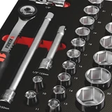 Kép 3/4 - Würth 1/2&quot; dugókulcs készlet 4.4.1, 23 részes
