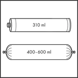 Kép 4/4 - Würth AKP 18-600 akkus kinyomópisztoly, M-Cube, 5000N (akku és töltő nélkül)