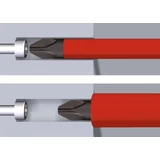 Kép 2/2 - Wiha SoftFinish electric slimVario Xeno bithegy, cserélhető, SL/PZ1x75mm, 3.8Nm