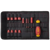 Kép 1/2 - WIHA 43467 slimVario csavarhúzó és dugókulcs készlet, VDE, 1/4&quot;, 14 részes