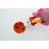 Kép 4/6 - Wiha TriCut szigetelt oldalcsípő és blankoló fogó, kábelvágó, 170mm