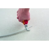 Kép 6/6 - Wiha TriCut szigetelt oldalcsípő és blankoló fogó, kábelvágó, 170mm