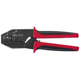 Kép 1/3 - Wiha saruzó (krimpelő) fogó, szigeteletlen kábelsaruk, 0.25-6mm, AWG 22-10, 220mm