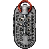 Kép 1/4 - Yato Bit és dugókulcs készlet, CrV, 1-4&quot;, 40db-os