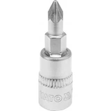 Kép 1/3 - Yato Csavarbehajtó bit PZ1, 1/4", 37mm