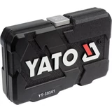 Kép 3/4 - Yato YT-38561 dugókulcs készlet racsnis hajtókarral, 3/8", 22db