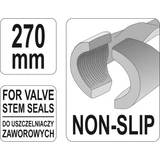 Kép 2/2 - Yato Szelepszár szimering fogó 270mm