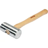 Kép 2/2 - Yato Alumínium kalapács fa nyéllel 300g