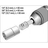 Kép 3/4 - Yato Adapter SDS plus 1/4", 3/8", 1/2", 65mm