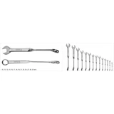 Kép 4/5 - Yato csavart csillag-villáskulcs készlet 10-32mm, 14db