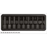 Kép 3/4 - Yato Gépi dugókulcs készlet, Spline, M5-M16, 1/2", 9db-os