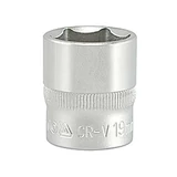 Kép 1/3 - Yato Dugókulcs CrV, hatszögletű 3/8", 19mm