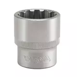 Kép 1/2 - Yato Krovafej, CrV, spline, 1/2&quot;, 9mm