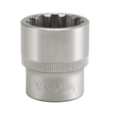 Kép 1/2 - Yato Krovafej, CrV, spline, 1/2", 16mm