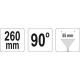 Kép 5/5 - Yato Lemezhajlító fogó 260mm, 90°