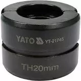 Kép 1/3 - Yato krimpelő betét, YT-21735 krimpelőhöz TH típus, 20mm